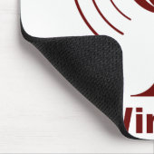Wine-Fi-Spaß Mousepad (Ecke)