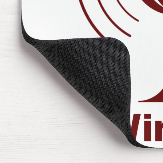 Wine-Fi-Spaß Mousepad (Ecke)