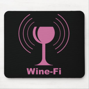 Wine-Fi-Spaß Mousepad