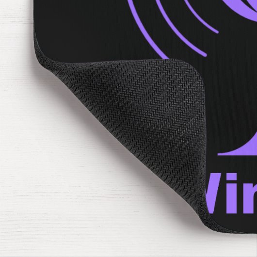 Wine-Fi-Spaß Mousepad (Ecke)