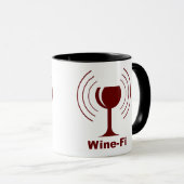 Wine-Fi-Spaß Tasse (VorderseiteRechts)