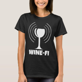 Wine-Fi Spaß WiFi Waves T-Shirt