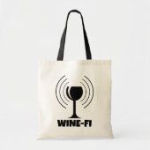 Wine-Fi Spaß WiFi Waves Tragetasche (Vorne)