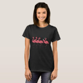 Wine Flamingo Group T-Shirt (Vorne ganz)