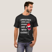 Wine   for christmas  Ugly xmas 2 T-Shirt (Vorne ganz)