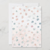 Wine Funny Pregnancy Announcement Card geben Ankündigung (Rückseite)