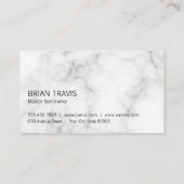 Wine Glass Counter-Space-Marmor Visitenkarte (Rückseite)