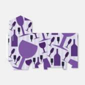 Wine glass pattern geschenkschachtel (Ungefaltet)