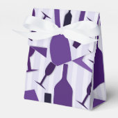 Wine glass pattern geschenkschachtel (Vorderseite)