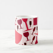 Wine glass pattern kaffeetasse (Mittel)