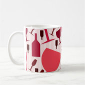Wine glass pattern kaffeetasse (Links)