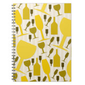 Wine glass pattern notizblock (Vorderseite)