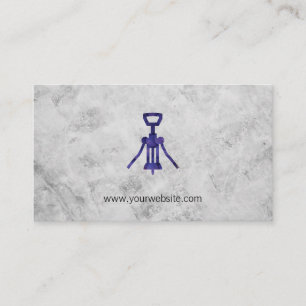 Wine Glass Sommelier Marmor Terminkarte