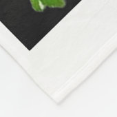 Wine Glasses Fleece Blanket (Ecke)