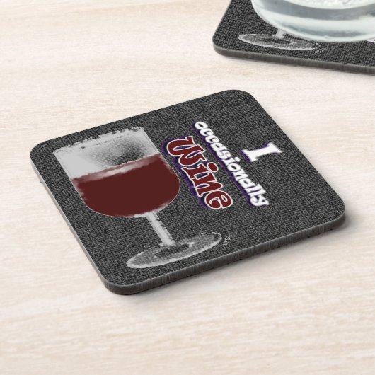 Wine GRAPHICS Satire Untersetzer (Linke Seite)