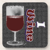 Wine GRAPHICS SPASS Untersetzer (Vorderseite)
