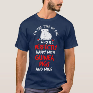 Wine Guinea Pig Premium 5671  T-Shirt