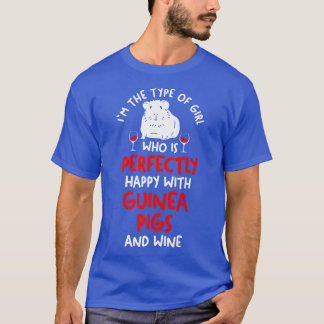 Wine Guinea pig Premium  T-Shirt