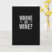 Wine Happy Birthday Funny Greeting Card Karte (Gelbe Blume)