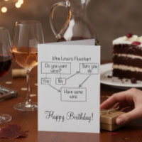 Wine Happy Birthday Funny Spaß