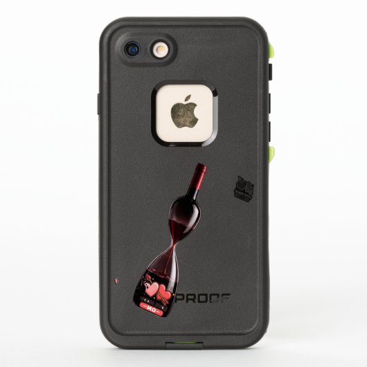 Wine Hourglass - Time Flowers Like Wine  (Rückseite)