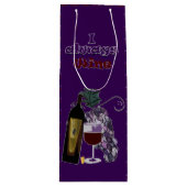 Wine Humorous Graphics Geschenktüte Für Weinflaschen (Vorderseite)