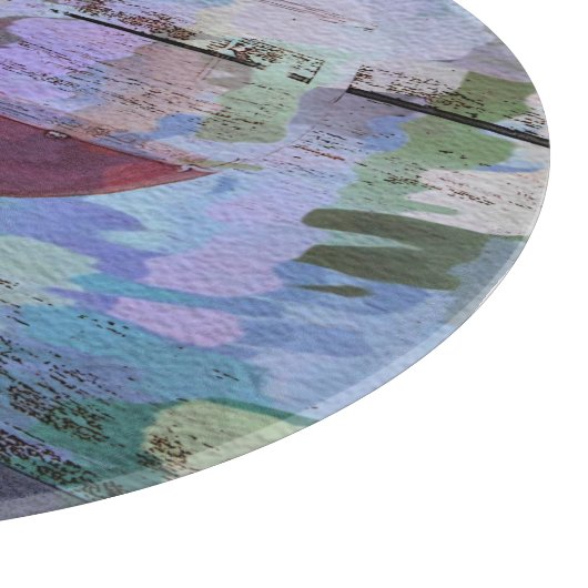 Wine Impressions Digital Art Cutting Board Schneidebrett (Ecke)