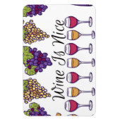 Wine Is Nice Flexible Photo Magnet (Vertikal)