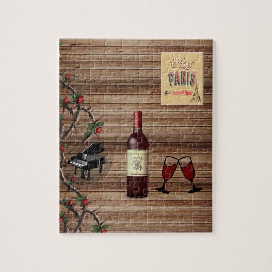 Wine Jigsaw Puzzle (Vertikal)