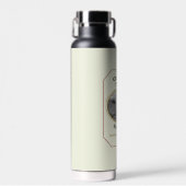 Wine Label Water Bottle Trinkflasche (Vorne)