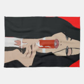 Wine Lady Küchentuch (Horizontal)