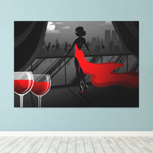 _wine leinwanddruck (Insitu (Holzboden))