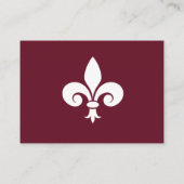 Wine Lilie Wedding Platzkarten (Rückseite)