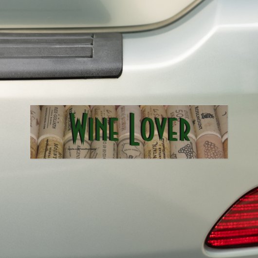 Wine Lover Autoaufkleber (Auf Auto)