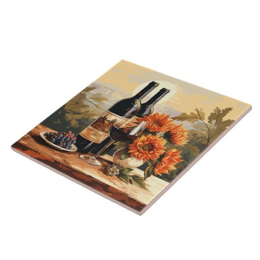 Wine Lover Fliese (Seite)