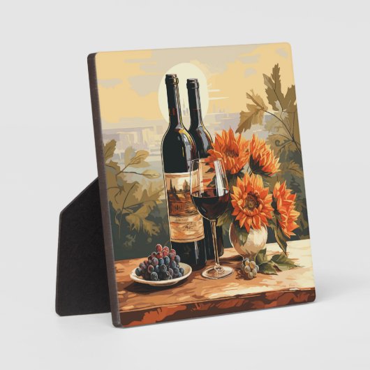 Wine Lover Fotoplatte (Vorderseite)