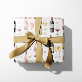 Wine Lover Geschenkpapier Set