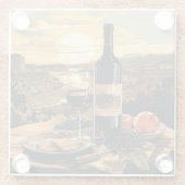 Wine Lover Glasuntersetzer (Rückseite)