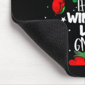 Wine Lover Gnome Red Buffalo Plaid Matching Family Mousepad (Ecke)