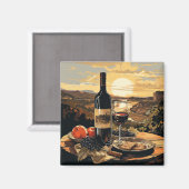 Wine Lover Magnet (Vorderseite/Rückseite)