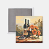 Wine Lover Magnet (Vorderseite/Rückseite)