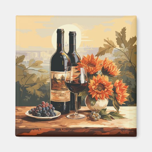 Wine Lover Magnet (Vorne)