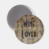 Wine Lover Magnet (Vorderseite/Rückseite)