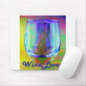 Wine Lover Mousepad (Mit Mouse)
