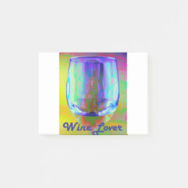 Wine Lover Post-it Klebezettel