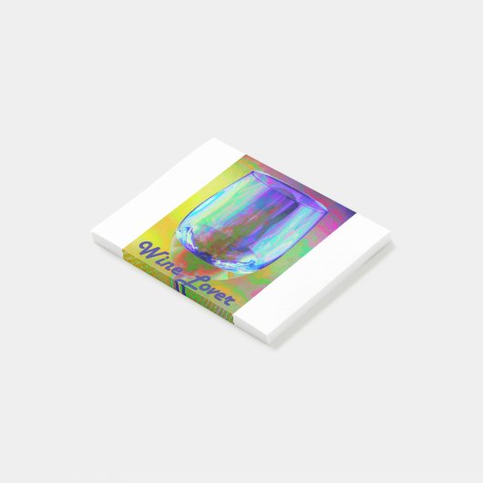 Wine Lover Post-it Klebezettel (angewinkelt)