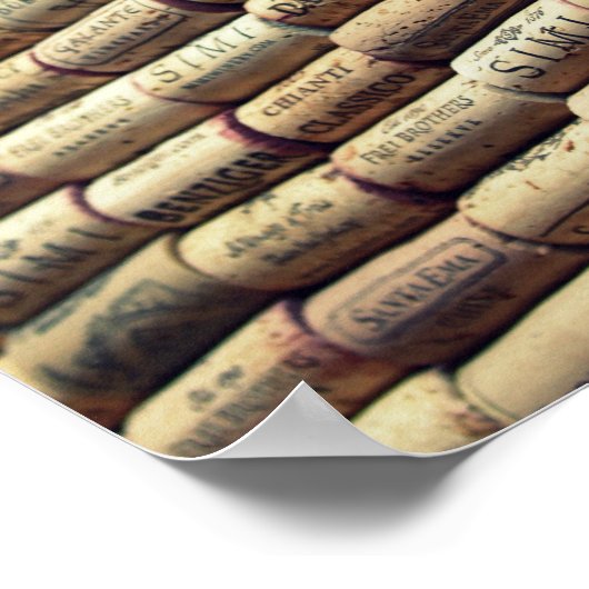 WIne Lover Poster (Ecke)