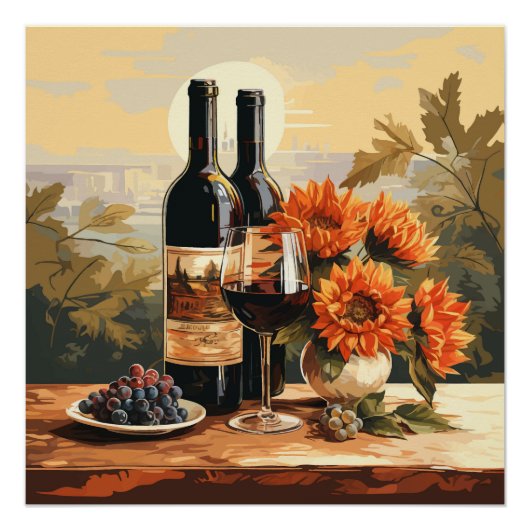 Wine Lover Poster (Vorderseite)