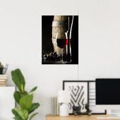 Wine Lover-Poster Poster (Heimbüro)