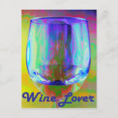 Wine Lover Postkarte (Vorderseite)